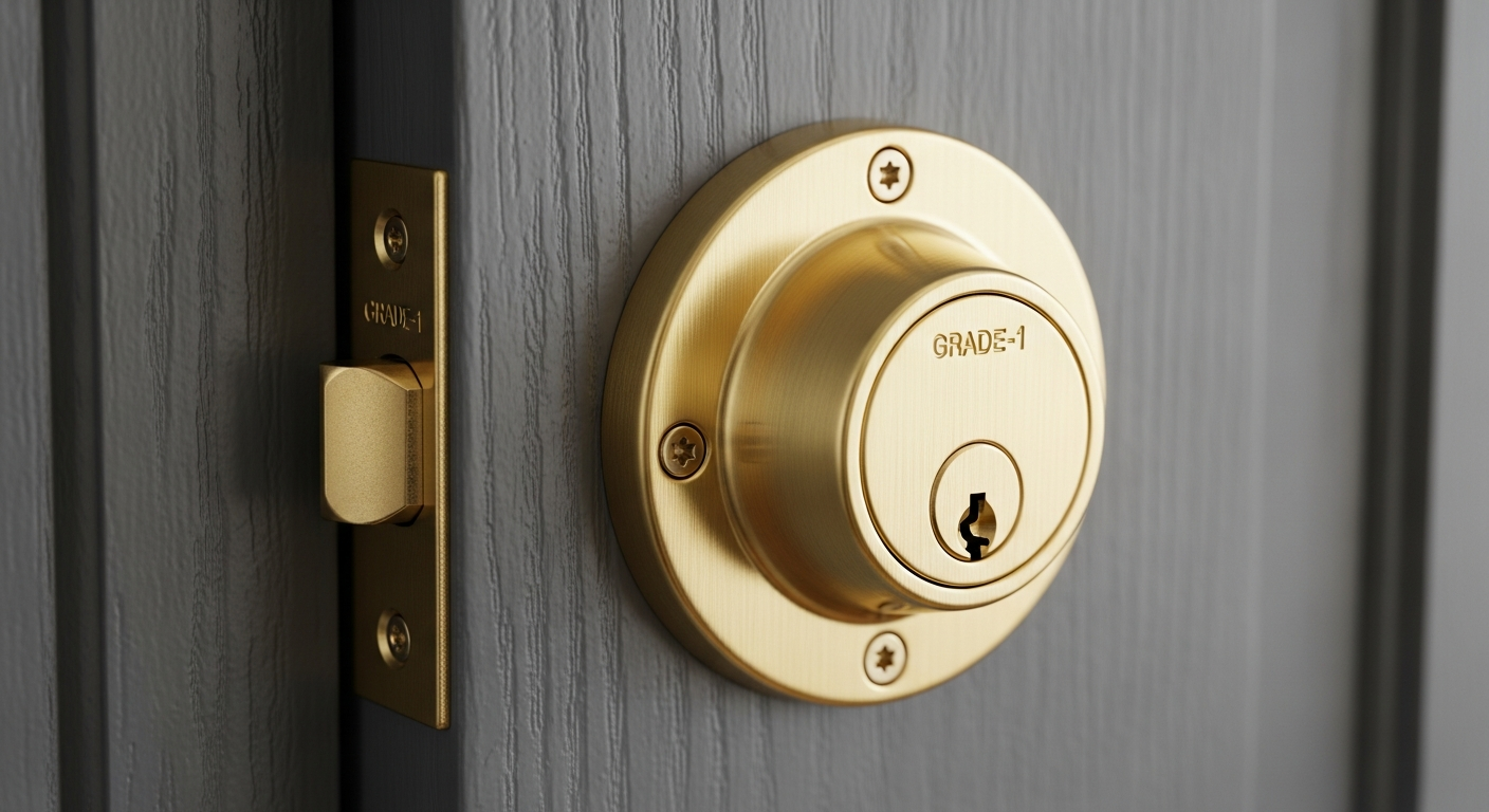 lock hardware deadbolt metal close — Woodbridge NJ Locksmith